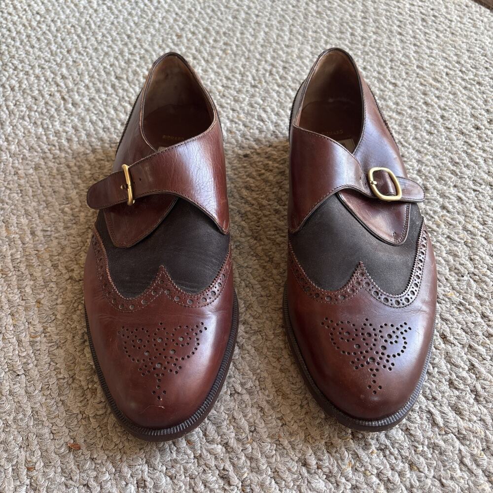 Bruno Magli Richard Strap Shoe Size 13 Italy
